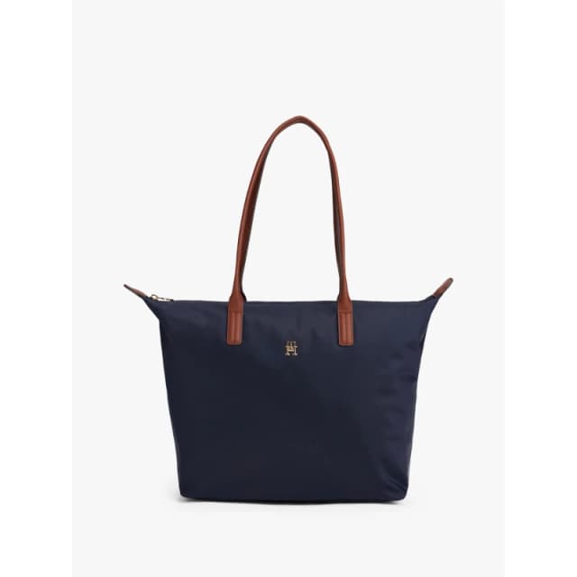 Tommy Hilfiger Womens Popette Tote Bags Space Blue female One Size