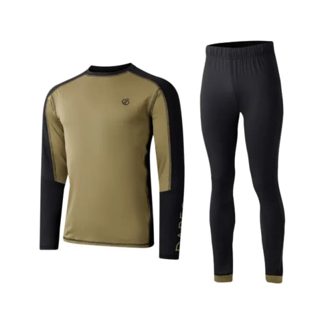 Dare 2b Dare 2b Men Exchange Iii Ski Base Layer Set in True Black Size: X-Small True Black XS Male 5063516189701