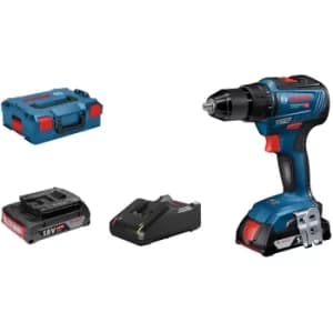 Bosch GSR 18V-55 18v Cordless Brushless Drill Driver 2 x 2ah Li-ion Charger Case
