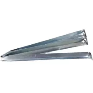 Regatta Steel V Shaped Soft & Wet Ground Camping Tent Pegs One Size
