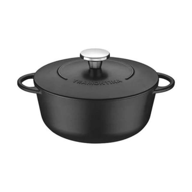 Tramontina Enamel Cast Iron Casserole Dish 24cm