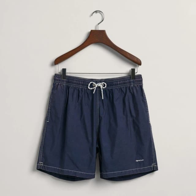 Gant Classic Fit Seersucker Swim Shorts Blue male S