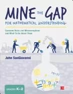 mine the gap for mathematical understanding grades k 2 common holes and mis