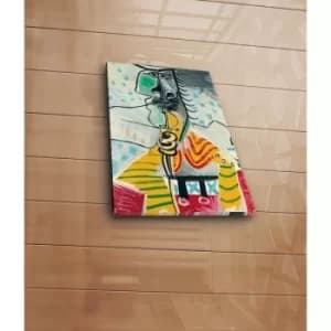 3040C-2 Multicolor Decorative Canvas Painting