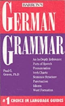 German Grammar by Paul G Graves and Paul G Graves Book