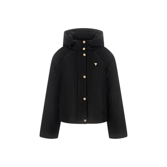 Guess Womens down jacket Guess 4G Boxy Noir Female XS