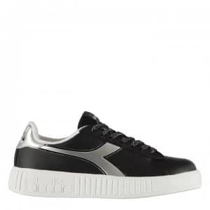 Diadora Game Play Step Trainers - Black/Silver