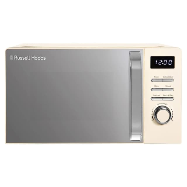 Russell Hobbs 20L Freestanding Digital Microwave Oven - Cream RHMD818C Cream