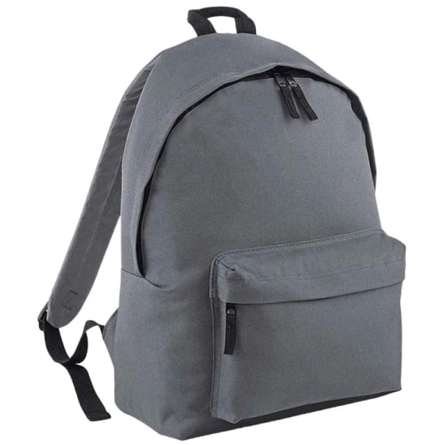 Bagbase Mens Original Plain Backpack in Mid Grey Mid Grey Male