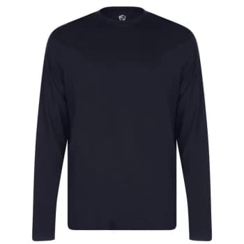 Howick Long Sleeve Pyjama T Shirt - Blue