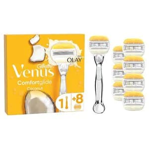 Venus Comfortglide Coconut Plus Olay Razor - 8 Blades
