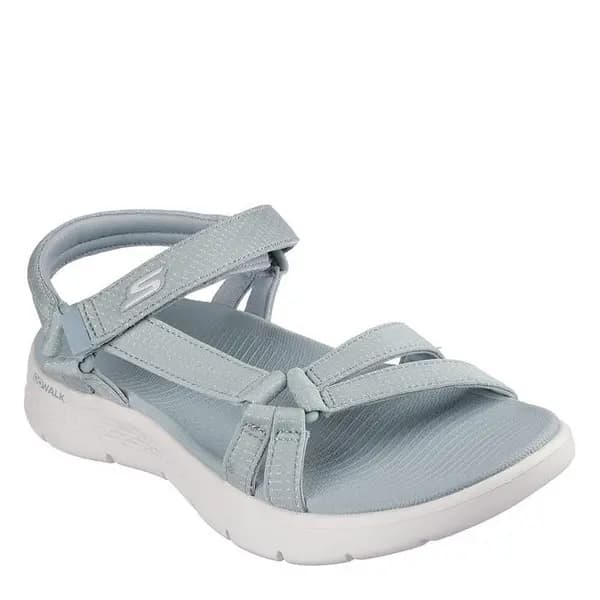 Skechers GWFlex Sndl Ld42 Flat Sandals 4 (37) Green 22095215240