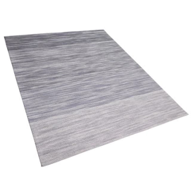 Beliani Rug Kapakli Grey 160 X 230 Cm Wool