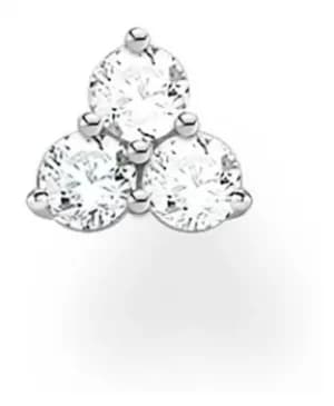 Thomas Sabo Sterling Silver Sparkling Stones Single Stud Jewellery