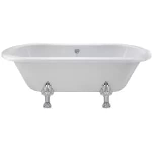 Grosvenor Freestanding Bath 1500mm x 750mm - Pride Leg Set - Hudson Reed