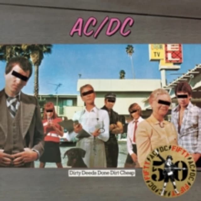 AC/DC Dirty Deeds Done Dirt Cheap - 180g - Gold Vinyl - Sealed 2024 UK vinyl LP 19658834581