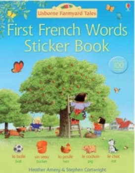 First French Words Sticker Book by H Amery and S Cartwright Paperback