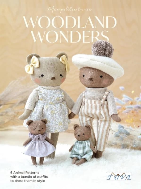 Woodland Wonders : Animal Doll to Sew by Mes Petites Lunes Paperback / softback