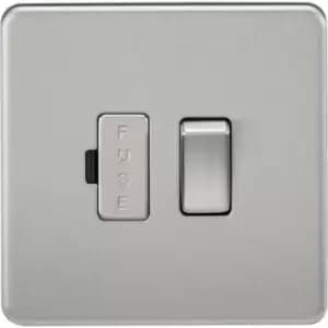 MLA Knightsbridge 13A Switched Fused Spur Unit Brushed Chrome - SF6300BC