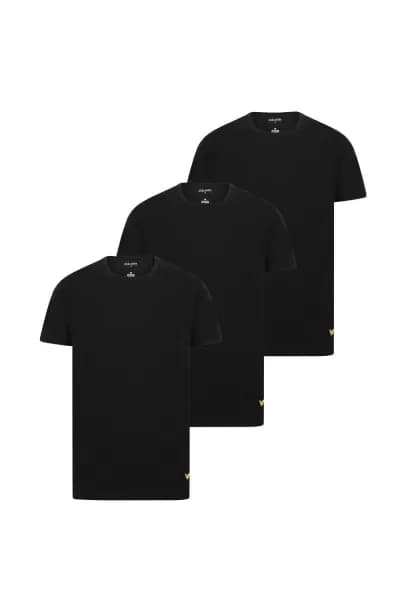 Maxwell 3 Pack T-Shirt Black