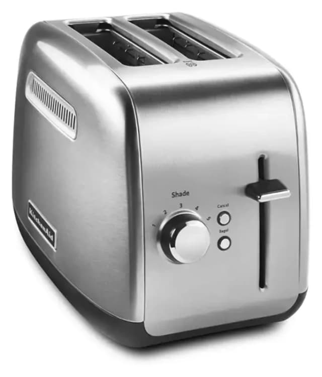 EGL Stainless Steel 2 Slice Toaster