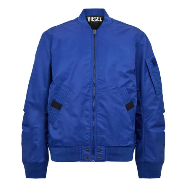 Diesel Mens Junior Ross Bomber Jacket Blue male S