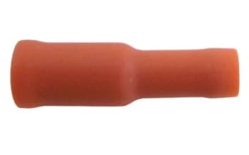 Wiring Connectors - Red - Female Bullet - 4mm - Pack of 25 PWN772 WOT-NOTS