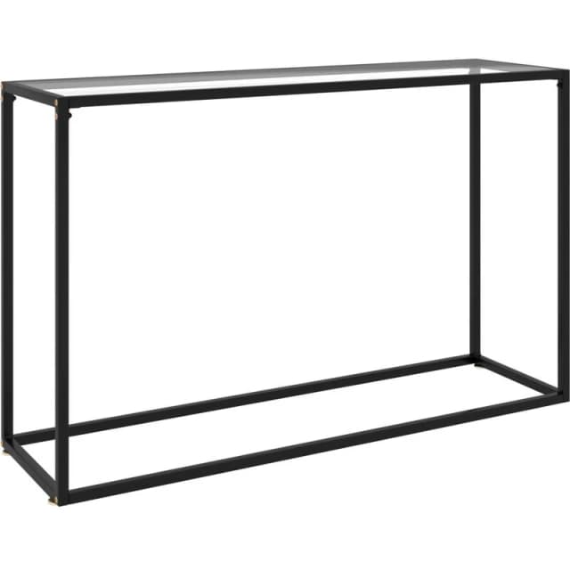 VIDAXL Console Table Transparent 120x35x75cm Tempered Glass Vidaxl 8720286057438