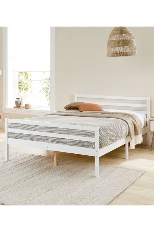 Montane Painted Wood Bed Frame