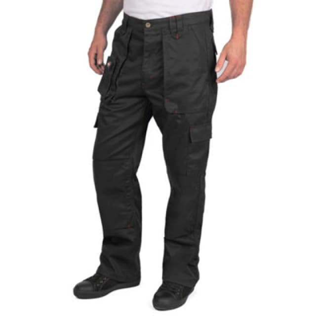 Lee Cooper Workwear Lee Cooper Workwear Men Multi Pocket Trouser in Black Size: 30L Black 30L Male 5050217210407