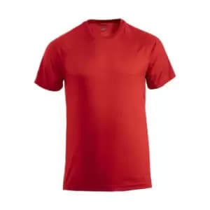 Clique Mens Premium Active T-Shirt (S) (Red)