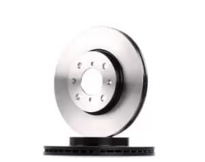 TRW Brake disc DF4824 Brake rotor,Brake discs OPEL,SUZUKI,SUBARU,AGILA (B) (H08),SWIFT III (MZ, EZ),SWIFT IV (FZ, NZ),SPLASH,Legacy III Limousine (BE)