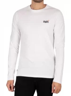 Original Logo Vintage Embroidered Longsleeved T-Shirt