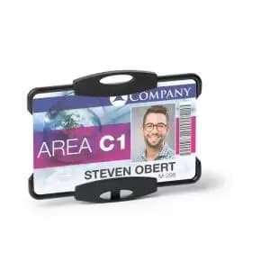 Durable ID Card Holder Eco Black 1 Card