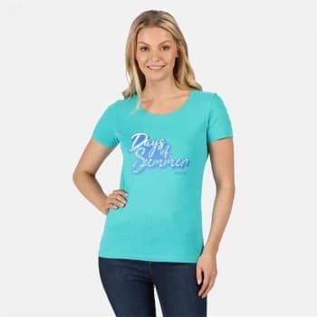 Regatta Filandra IV Graphic Print Organic T-Shirt - Ceramic