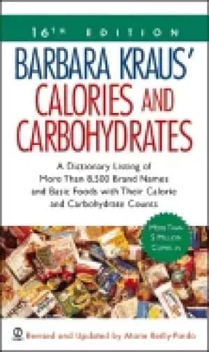 barbara kraus calories and carbohydrates 16th edition