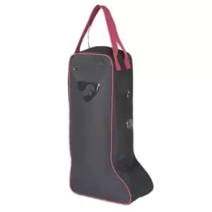 Aubrion Logo Boot Bag (One Size) (Charcoal)