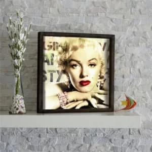 KZM544 Multicolor Decorative Framed MDF Painting