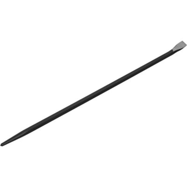 Loops 770mm Pry Wrecking Bar - Carbon Steel Shaft - Hardened & Tempered - Cranked Tips Metallics