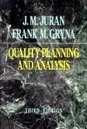 quality planning and analysis from product development through use 3rd ed