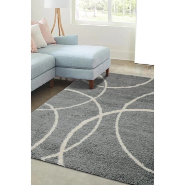 Snug Bubbles Grey Ivory 160X230cm Rug, Grey I110A-SG023 160