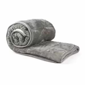 Emma Barclay Weighted Sherpa Blanket 50 x 60" Grey