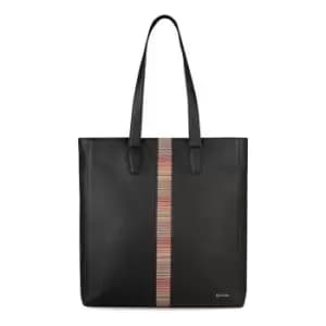 Paul Smith Signature Stripe Tote - Black