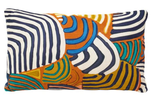 Orsina Bosie Ozella Multi Coloured Rectangular Cushion
