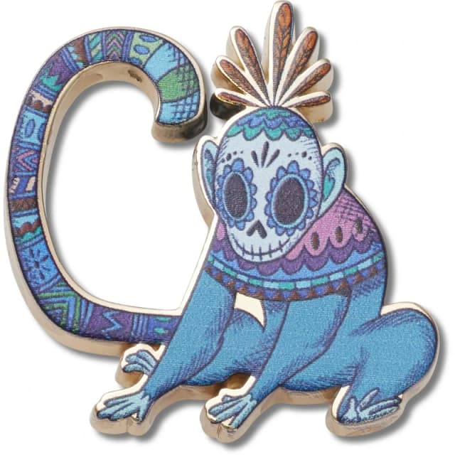 Crocs Jibbitz Crocs Frida Kahlo Monkey Bleu Unisex TU