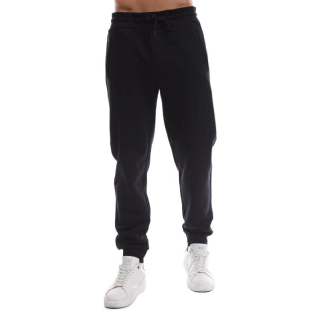 Emporio Armani Mens Straight Leg Trousers Nero male S