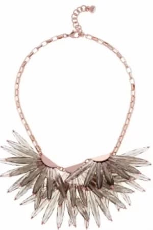 Ted Baker Ladies Rose Gold Plated Florenz Large Star Fringed Necklace TBJ1548-24-23