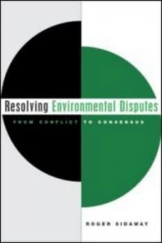 Resolving Environmental Disputes by Roger Sidaway Paperback