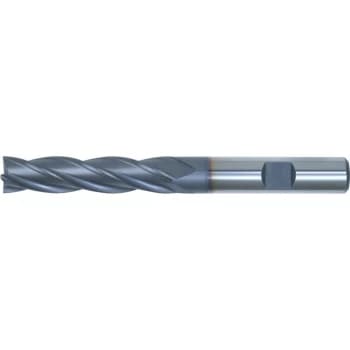 12.00MM Series 10 HSS-Co 8% 4 Flute Weldon Shank Long Series End Mills - TiCN Coated