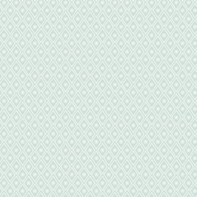 Hoopla Walls Ditsy Diamond - Seaglass 10M Wallpaper